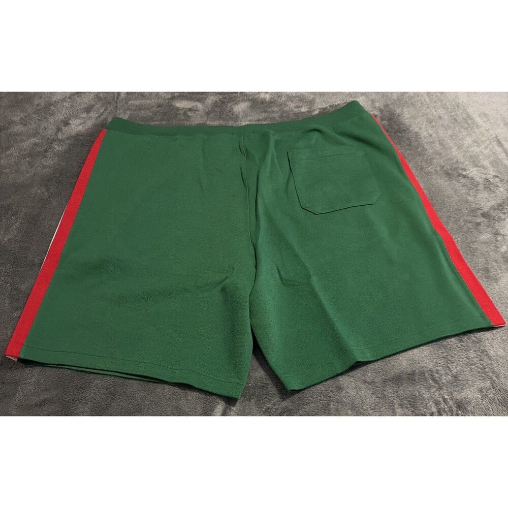 2XB POLO RALPH LAUREN Men's Green/red/white Shorts - Picture 6 of 11